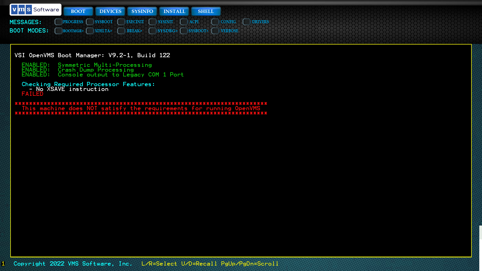 openvms-x86-no-xsave.png