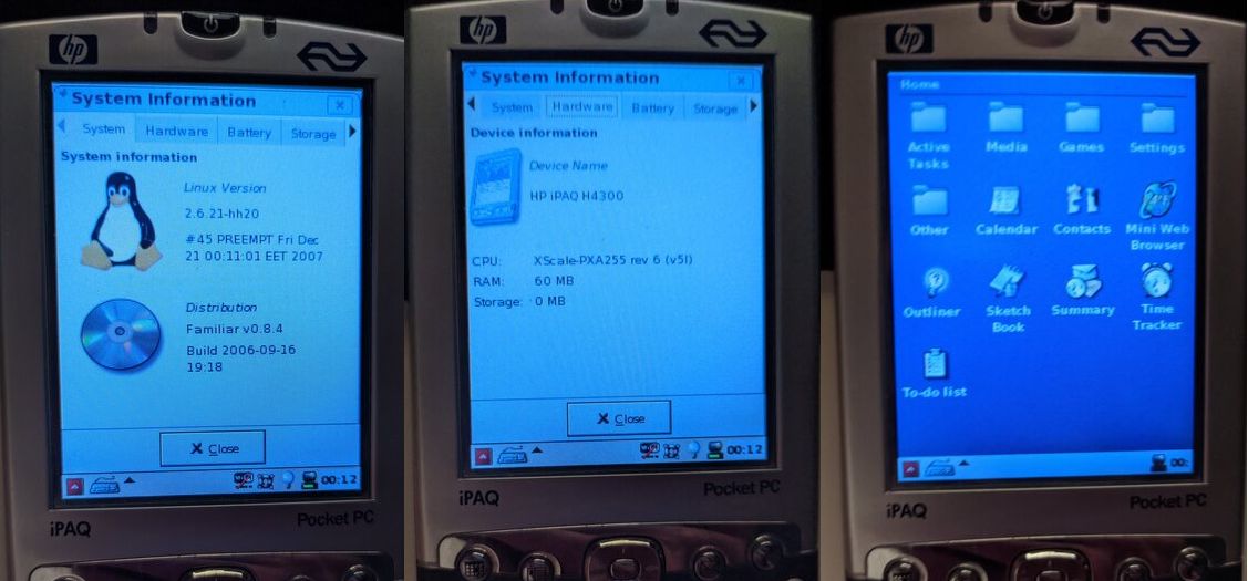 Using A Windows Mobile 03 Pda Hp Ipaq H4350 In 22 Including Whatsapp Raymii Org