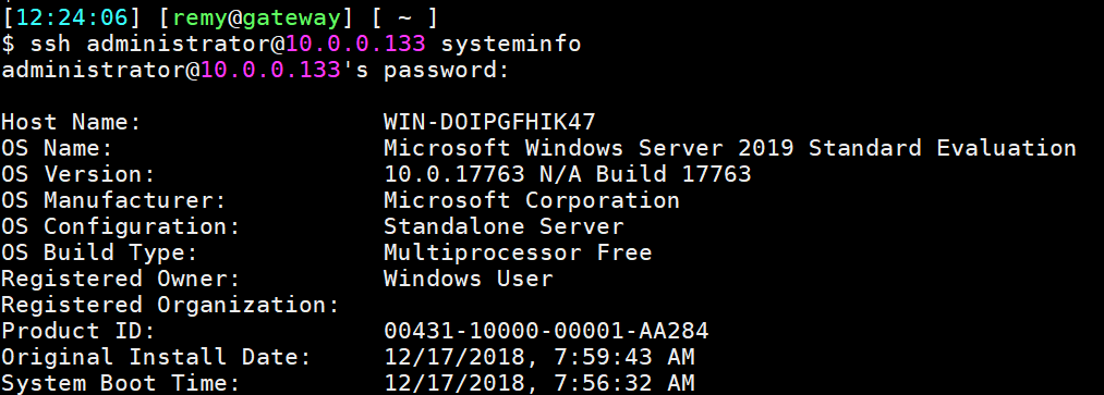 enable ssh on windows 8.1